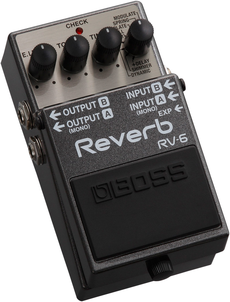 Boss Rv-6 Reverb - Pedal de reverb / delay / eco - Variation 1