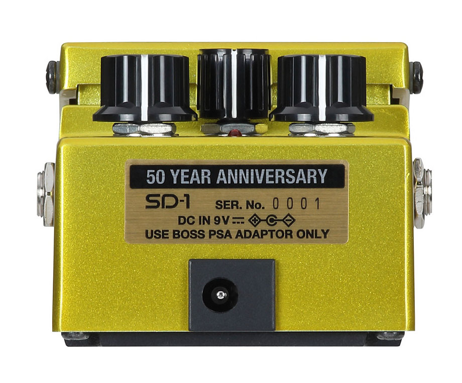 Boss Sd-1-b50a Super Overdrive 50th Anniversary - Pedal overdrive / distorsión / fuzz - Variation 1