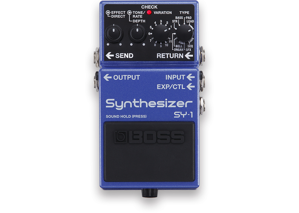 Pedal de chorus / flanger / phaser / modulación / trémolo Boss SY1