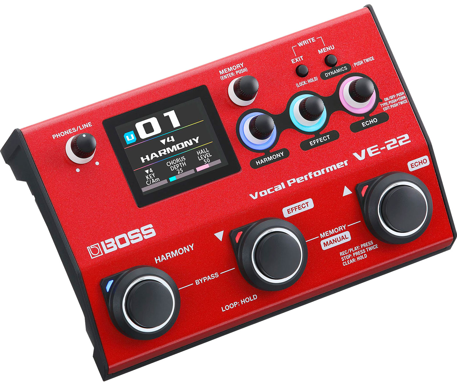 Boss Ve-22 Vocal Performer - Procesador de efectos - Variation 2