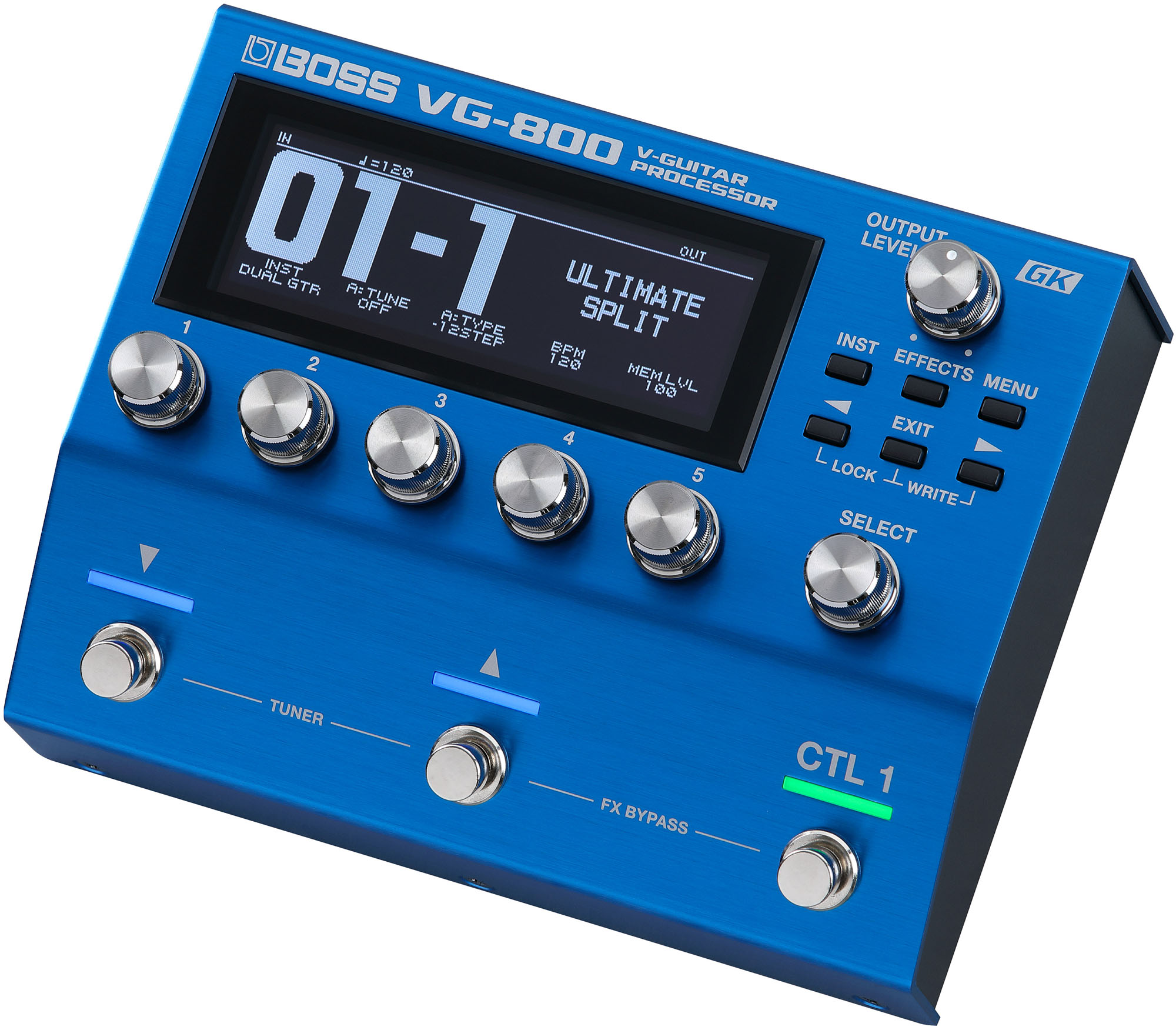 Boss Vg-800 V-guitar Processor - Pedalera multiefectos para guitarra eléctrica - Variation 1
