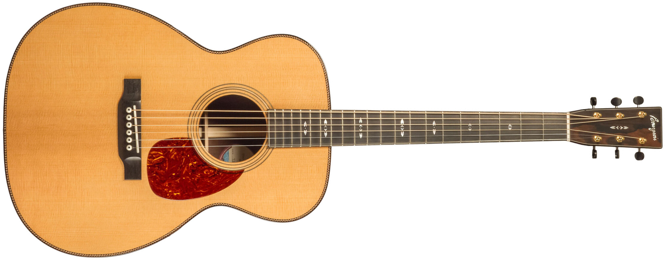Bourgeois Touchstone Signature Ts Om Orchestra Epicea Palissandre Eb - Natural - Guitarra folk - Main picture