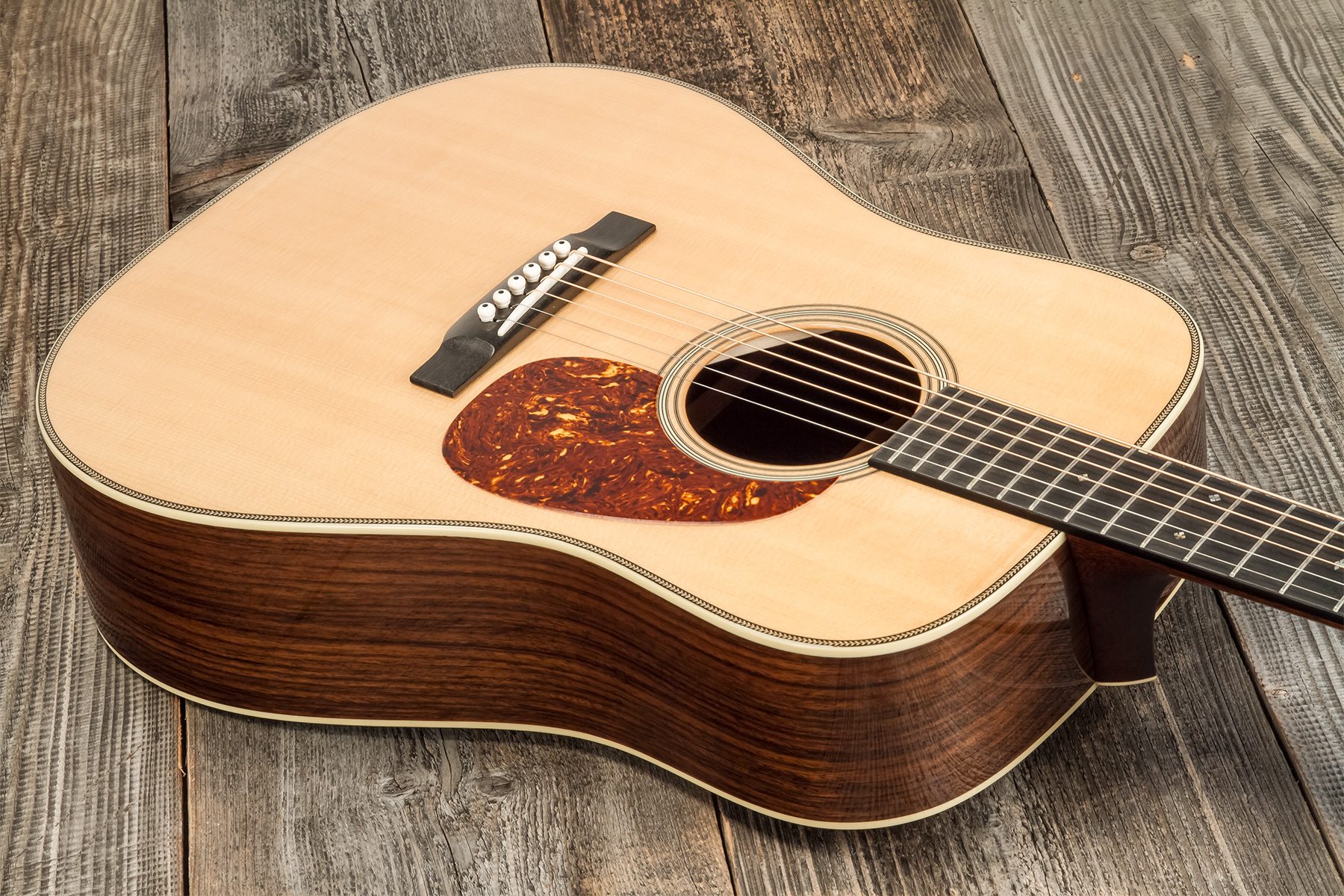 Bourgeois Touchstone Touchstone Vintage Ts Dreadnought Epicea Palissandre Eb #t2310017 - Natural High Gloss - Guitarra folk - Variation 2