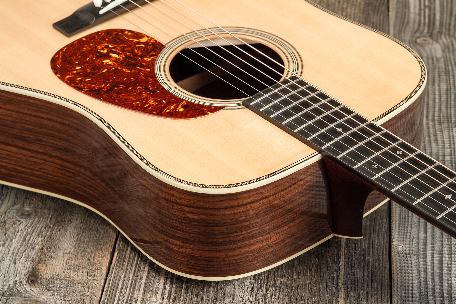 Bourgeois Touchstone Touchstone Vintage Ts Dreadnought Epicea Palissandre Eb #t2310017 - Natural High Gloss - Guitarra folk - Variation 3