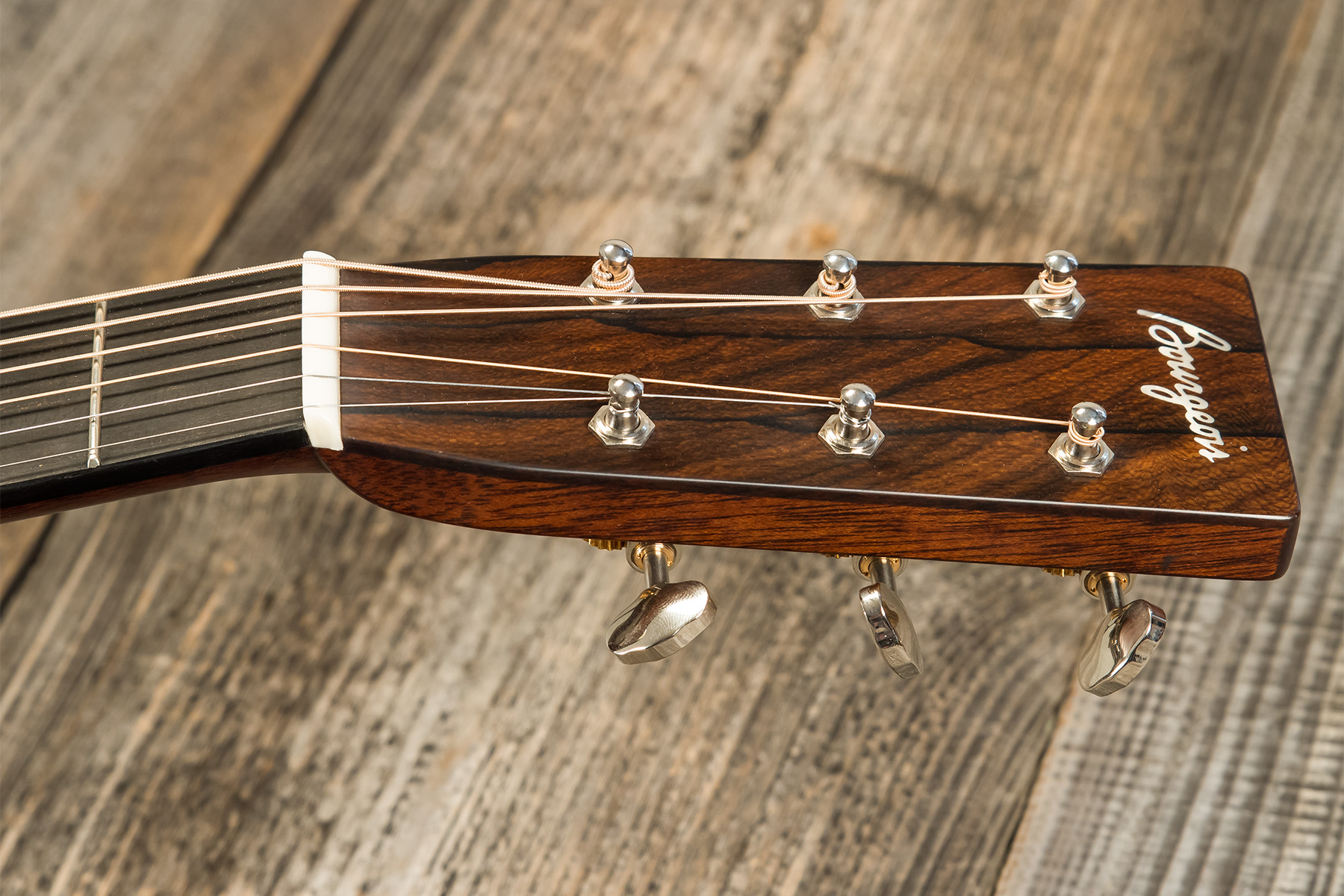 Bourgeois Touchstone Touchstone Vintage Ts Dreadnought Epicea Palissandre Eb #t2310017 - Natural High Gloss - Guitarra folk - Variation 7