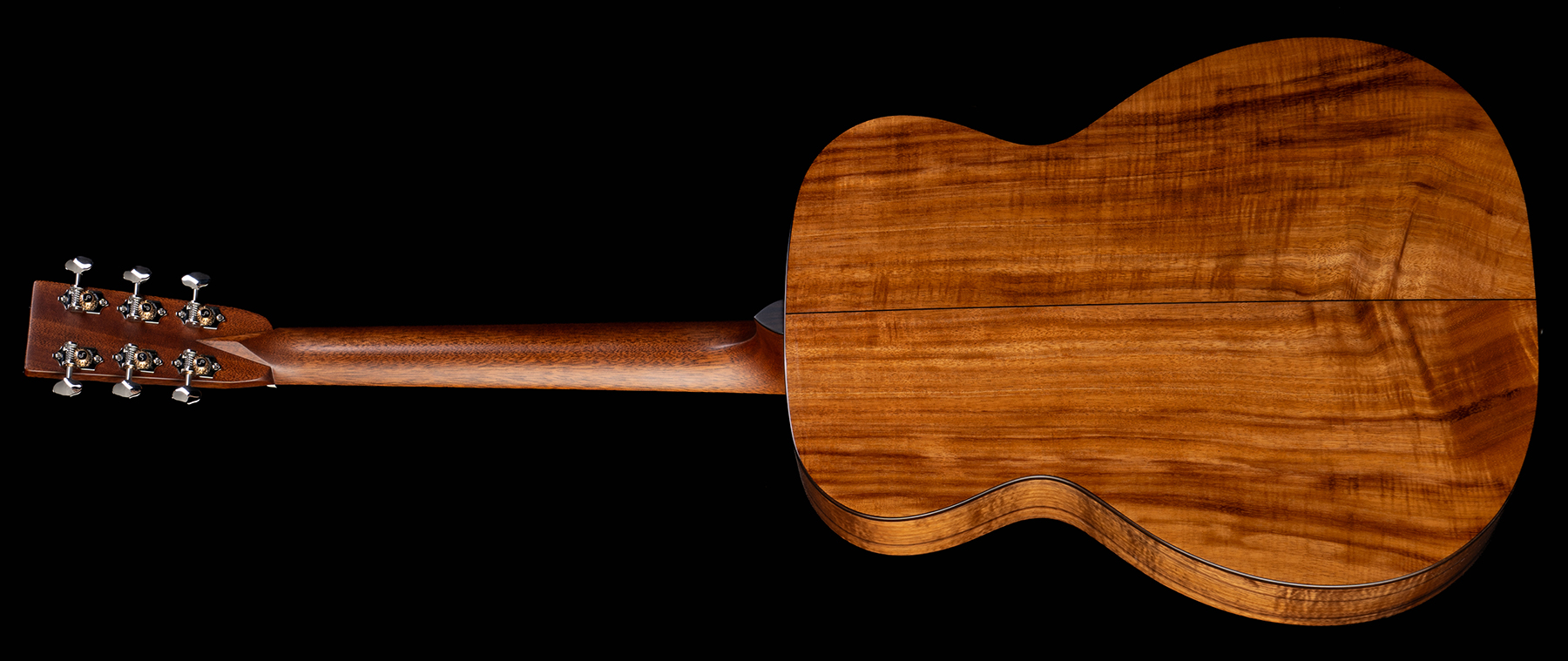 Bourgeois Touchstone Hawaiian Country Boy Om Orchestra Epicea Koa Eb - Natural - Guitarra folk - Variation 1