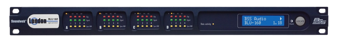 Bss Blu160 Processeur Soundweb London Blu-link, ChÂssis Vide - Procesador de efectos - Variation 1