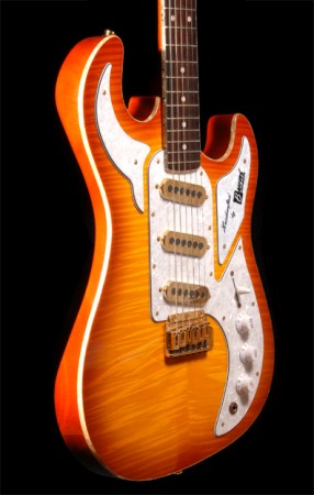 Burns Shadow Special Club Rw - Cherry Sunburst - Guitarra eléctrica con forma de str. - Variation 2