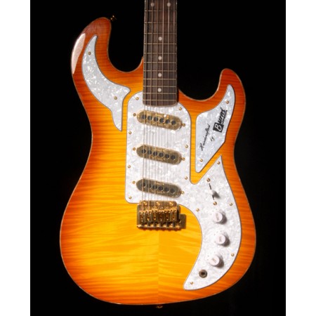 Burns Shadow Special Club Rw - Cherry Sunburst - Guitarra eléctrica con forma de str. - Variation 3