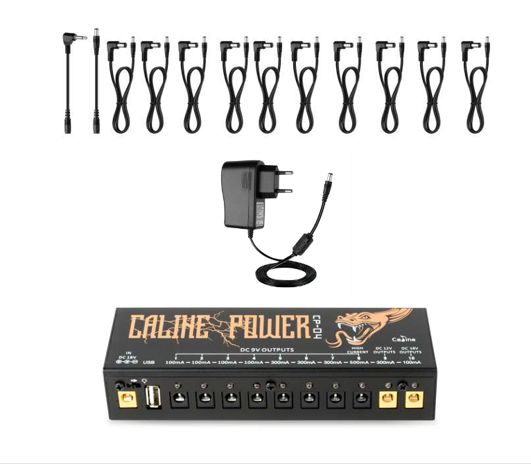 Caline Cp-04 Power Isolated 10 + Usb - Fuente de alimentación para pedale - Variation 2