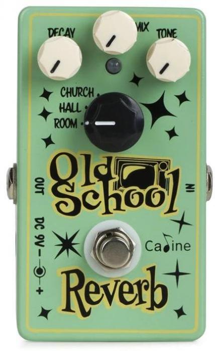 Pedal de reverb / delay / eco Caline CP512 Old School Reverb
