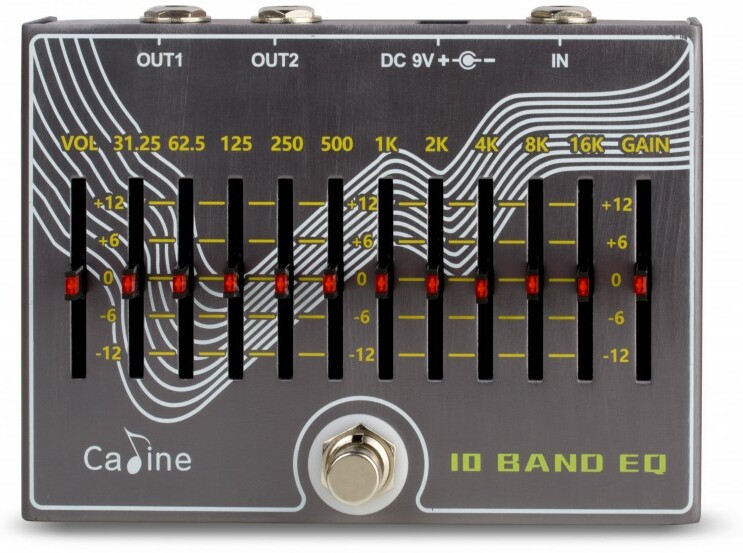 Caline Cp81 Graphic 10-band Eq - Pedal ecualizador / enhancer - Main picture