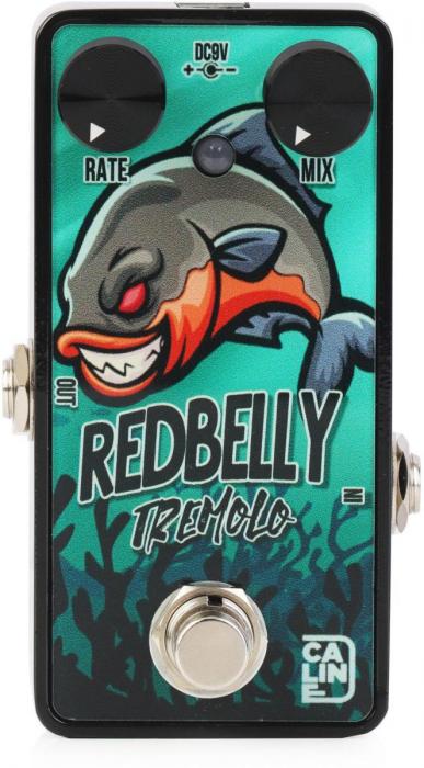 Pedal de chorus / flanger / phaser / modulación / trémolo Caline Red Belly Tremolo