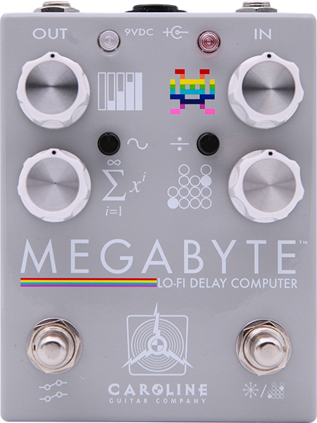 Caroline Guitar Megabyte - Pedal de reverb / delay / eco - Main picture