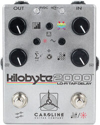 Pedal de reverb / delay / eco Caroline guitar Kilobyte-2000 Lo-Fi Tap Delay