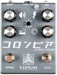 Pedal overdrive / distorsión / fuzz Caroline guitar Shigeharu Fuzz + Octave-Up