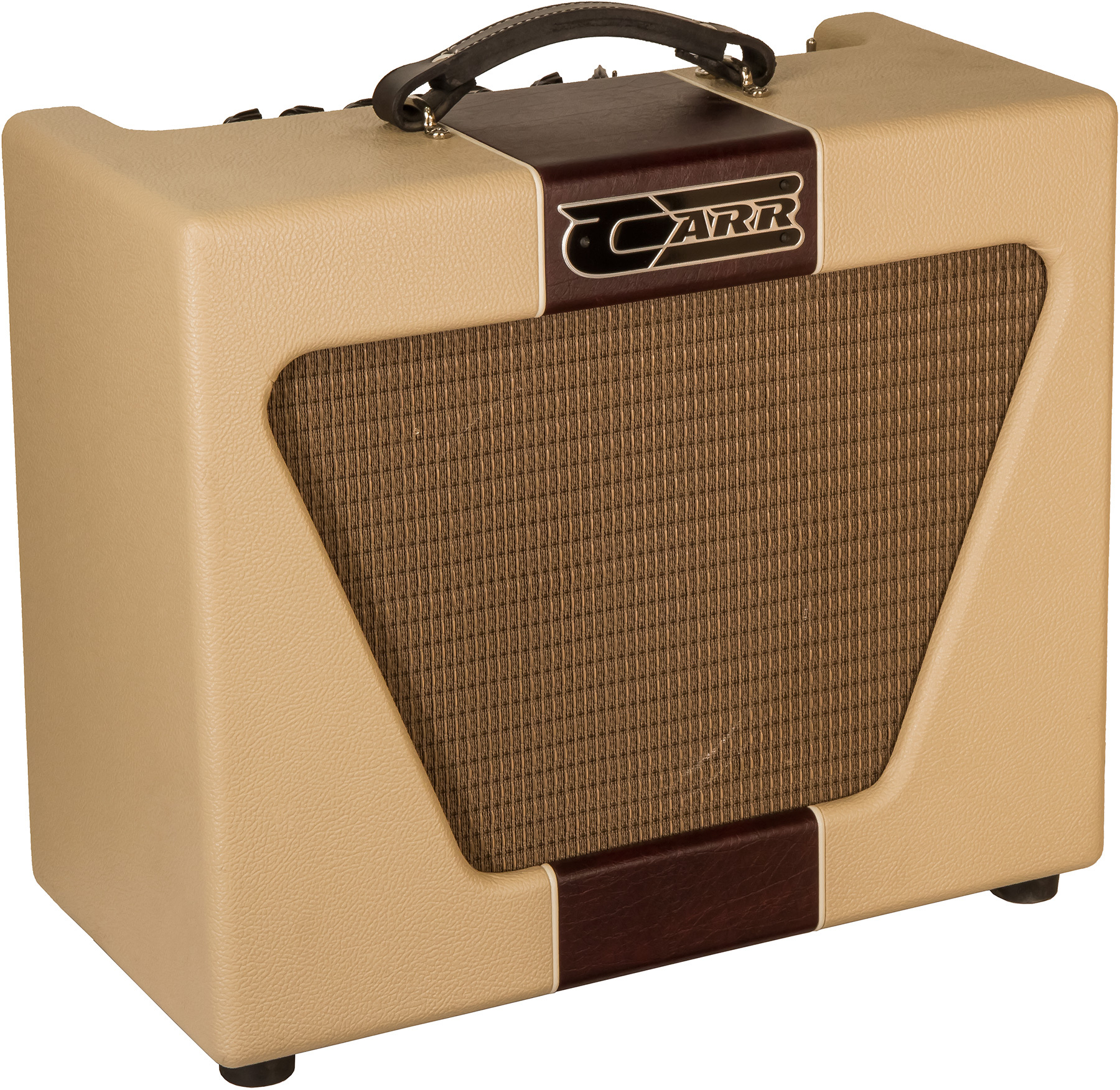 Carr Amplifiers Super Bee 1-12 Combo 10w 1x12 Cream/wine - Combo amplificador para guitarra eléctrica - Main picture