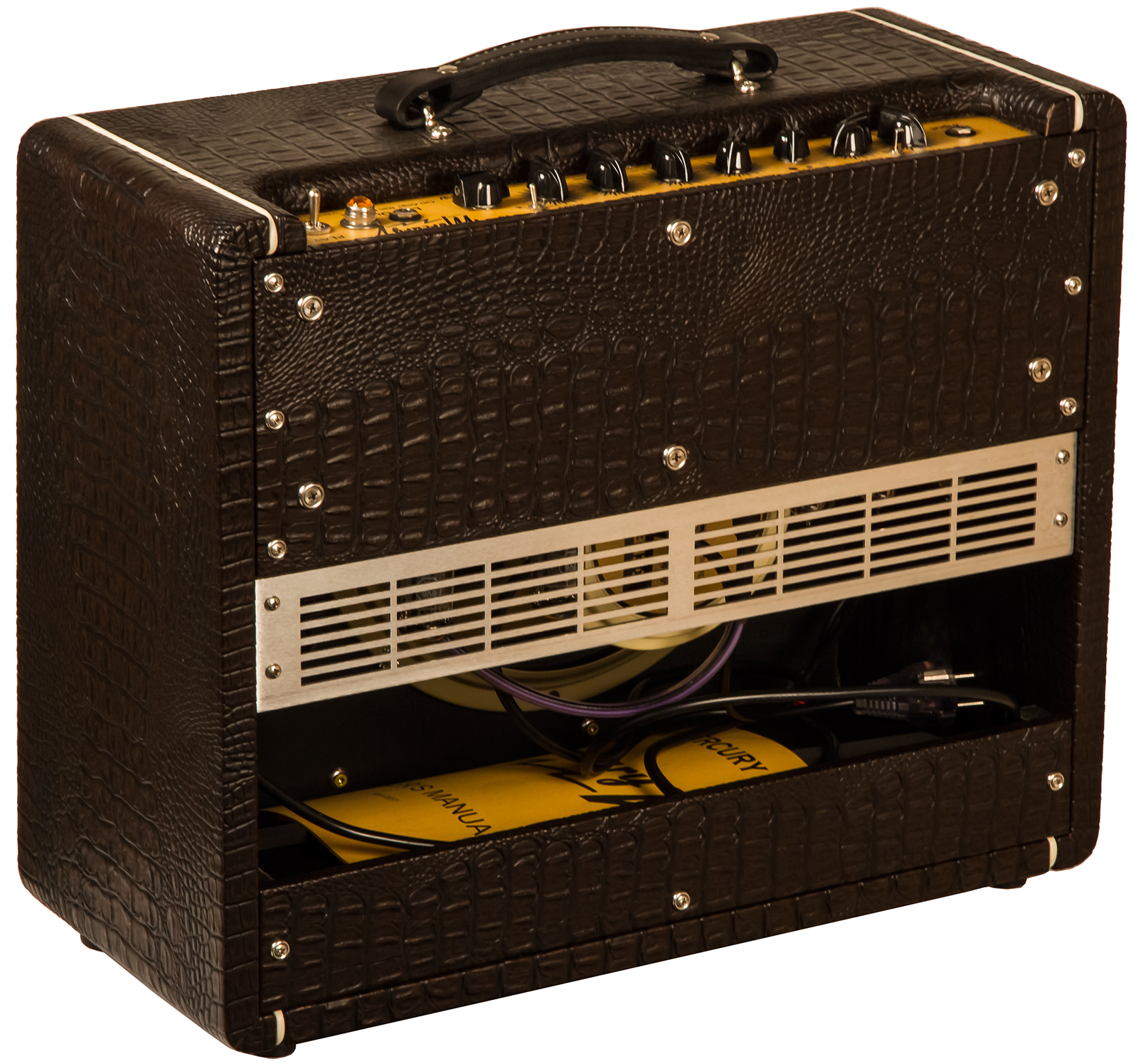 Carr Amplifiers Mercury V 1-12 Combo 16w 1x12 6v6 Brown Gator - Combo amplificador para guitarra eléctrica - Variation 1