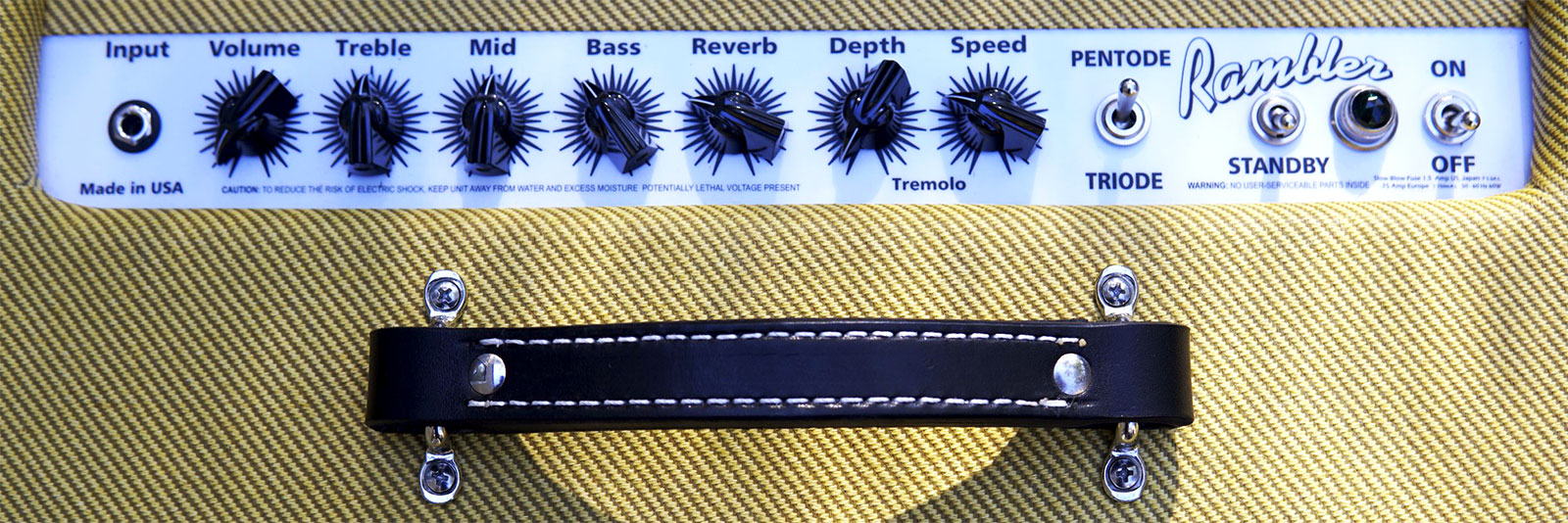 Carr Amplifiers Rambler 1-12 Combo 1x12 13/26w Tweed - Combo amplificador para guitarra eléctrica - Variation 1