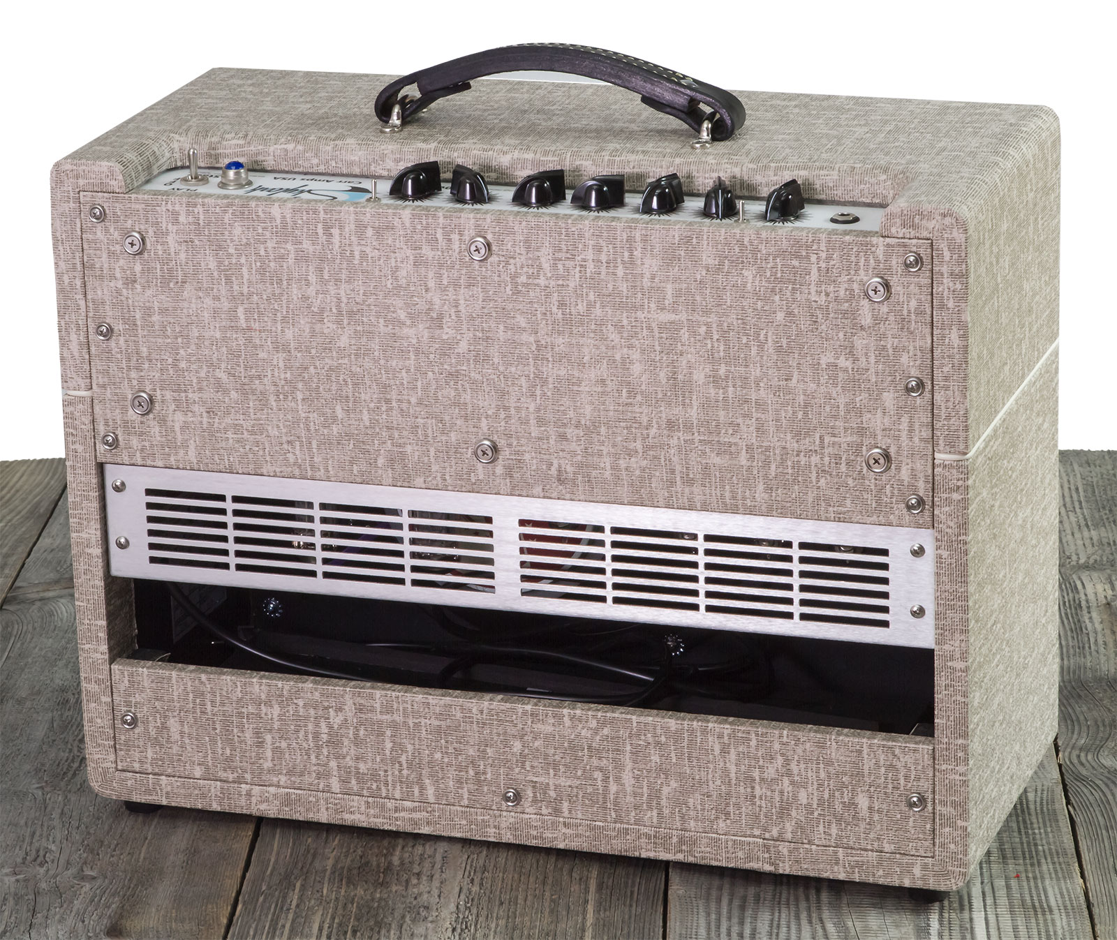 Carr Amplifiers Skylark 1-12 Combo 12w 1x12 6v6 Brown Gator/slub - Combo amplificador para guitarra eléctrica - Variation 1