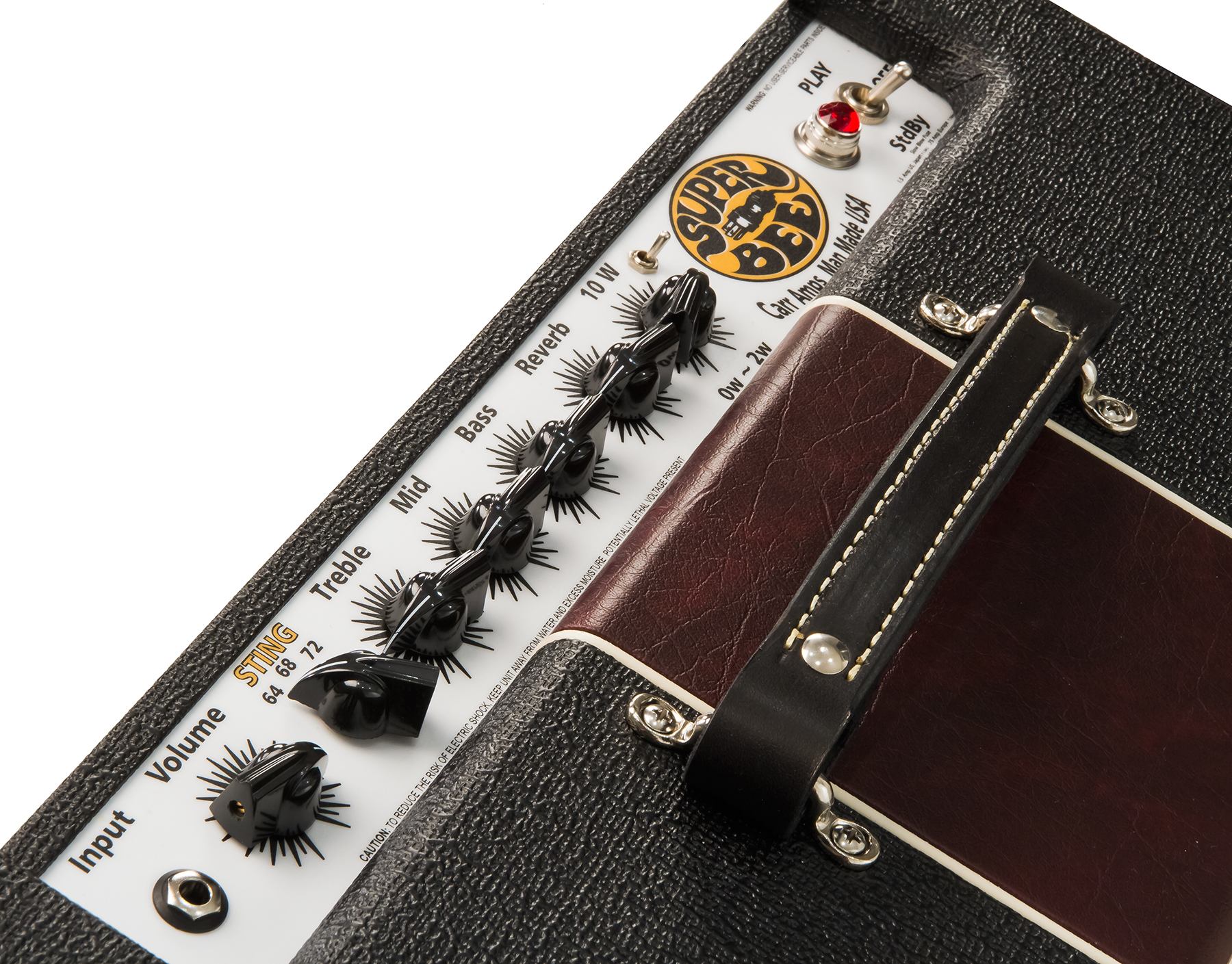 Carr Amplifiers Super Bee 1-12 Combo 10w 1x12 Black/wine - Combo amplificador para guitarra eléctrica - Variation 2