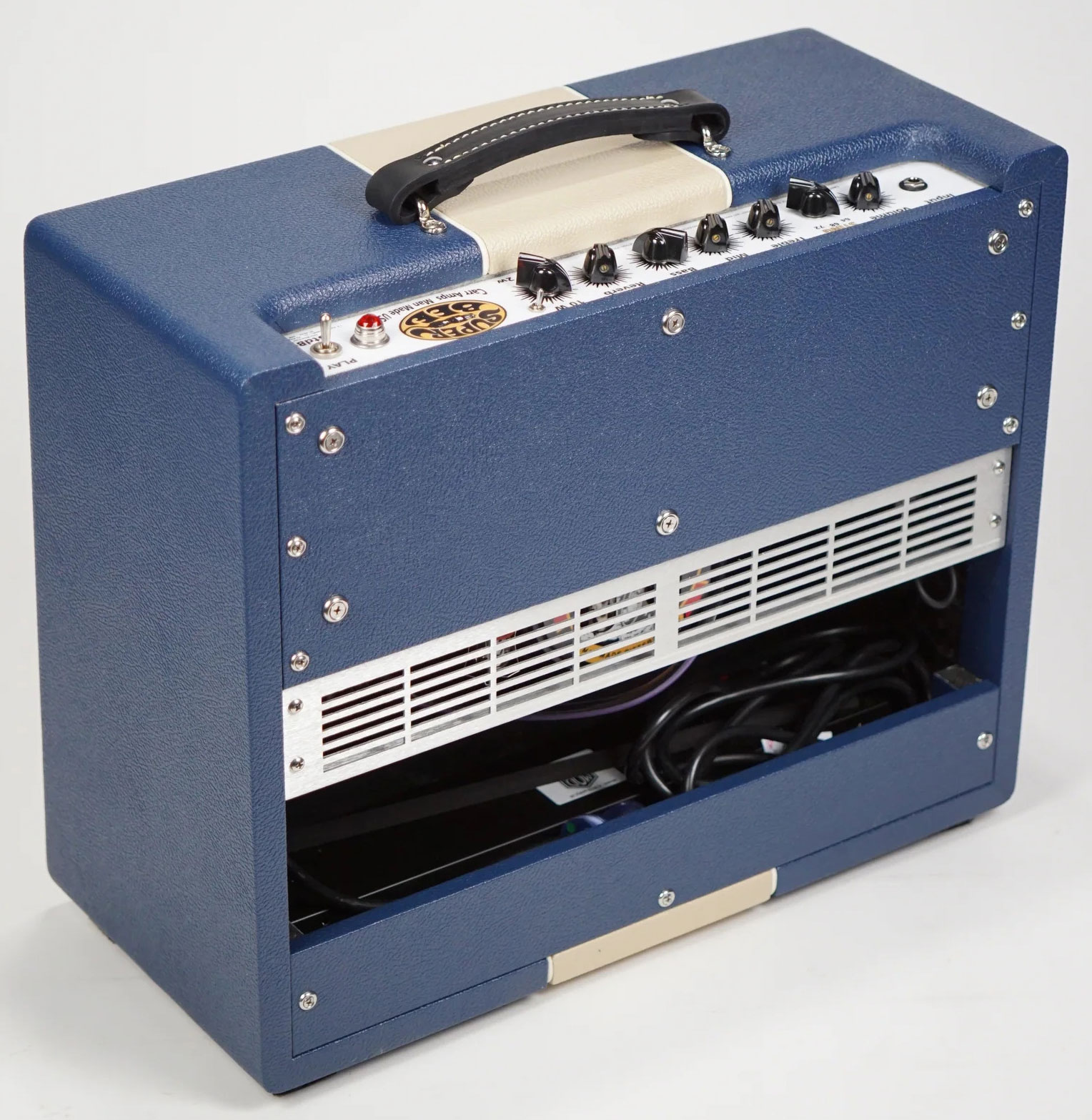 Carr Amplifiers Super Bee 1-12 Combo 10w 1x12 Blue/cream/blue - Combo amplificador para guitarra eléctrica - Variation 1