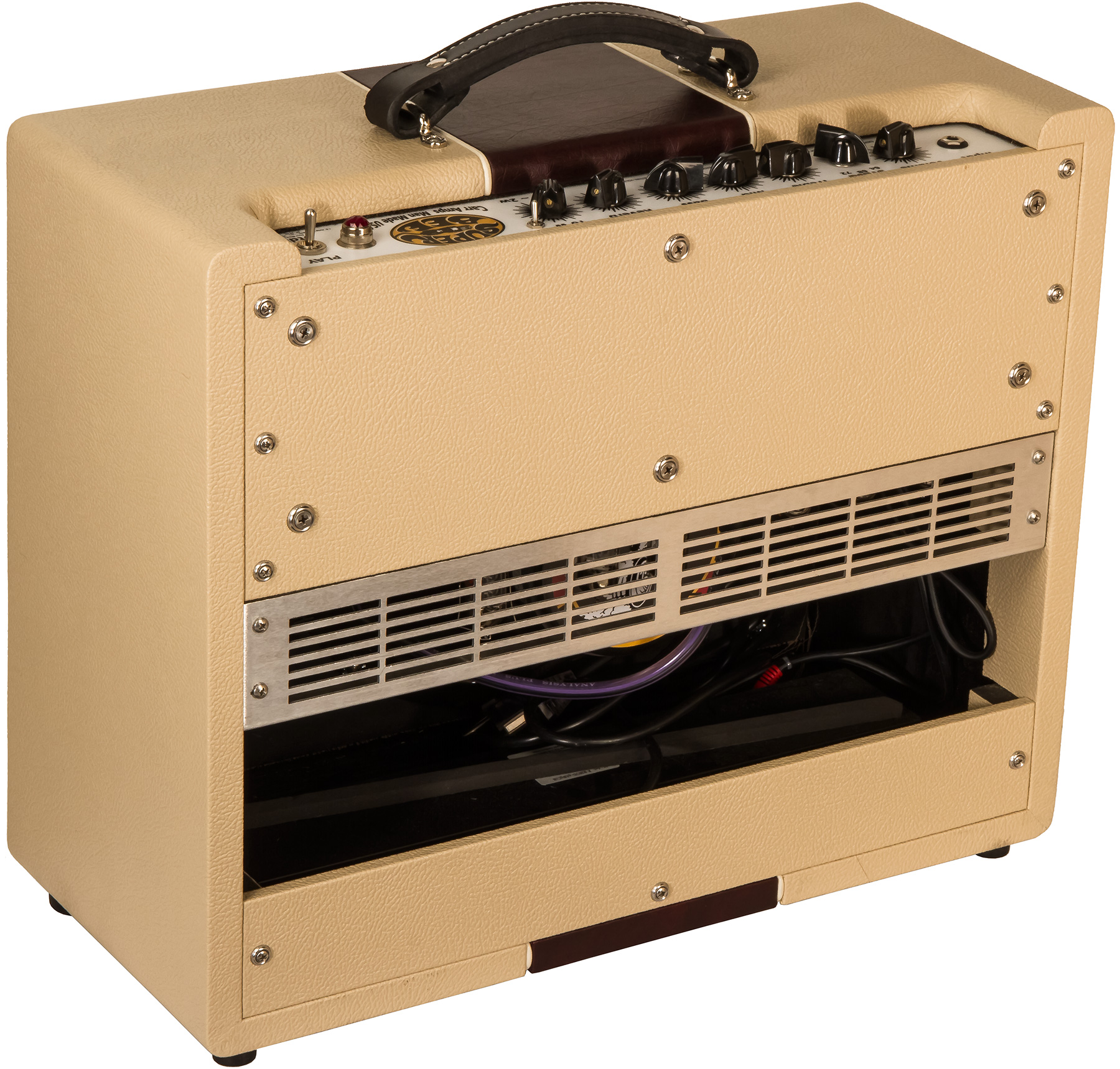 Carr Amplifiers Super Bee 1-12 Combo 10w 1x12 Cream/wine - Combo amplificador para guitarra eléctrica - Variation 1