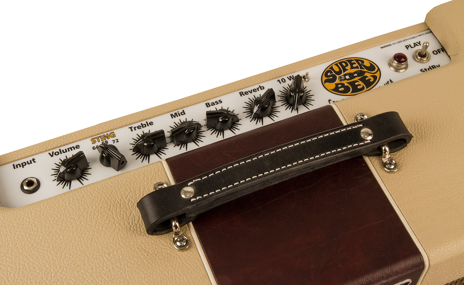 Carr Amplifiers Super Bee 1-12 Combo 10w 1x12 Cream/wine - Combo amplificador para guitarra eléctrica - Variation 2