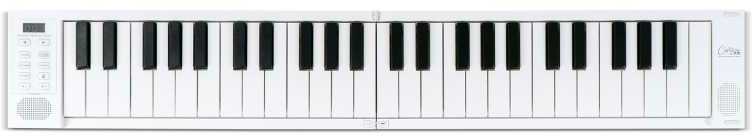 Carry On Piano 49 Touch White - Teclado de entertainer / Arreglista - Main picture