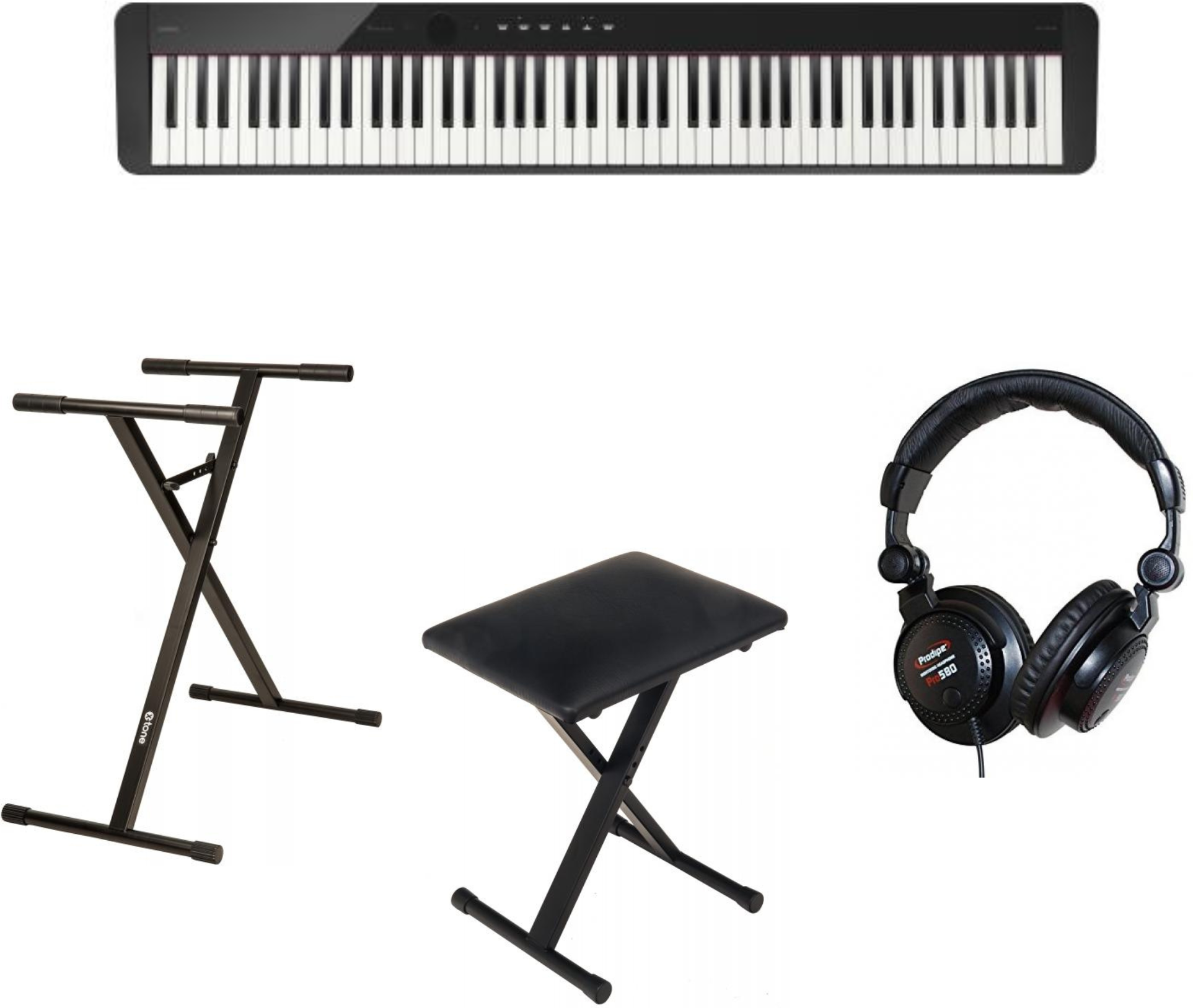Casio Px-s1100 Noir + Stand + Banquette + Casque - Noir - Piano digital portatil - Main picture