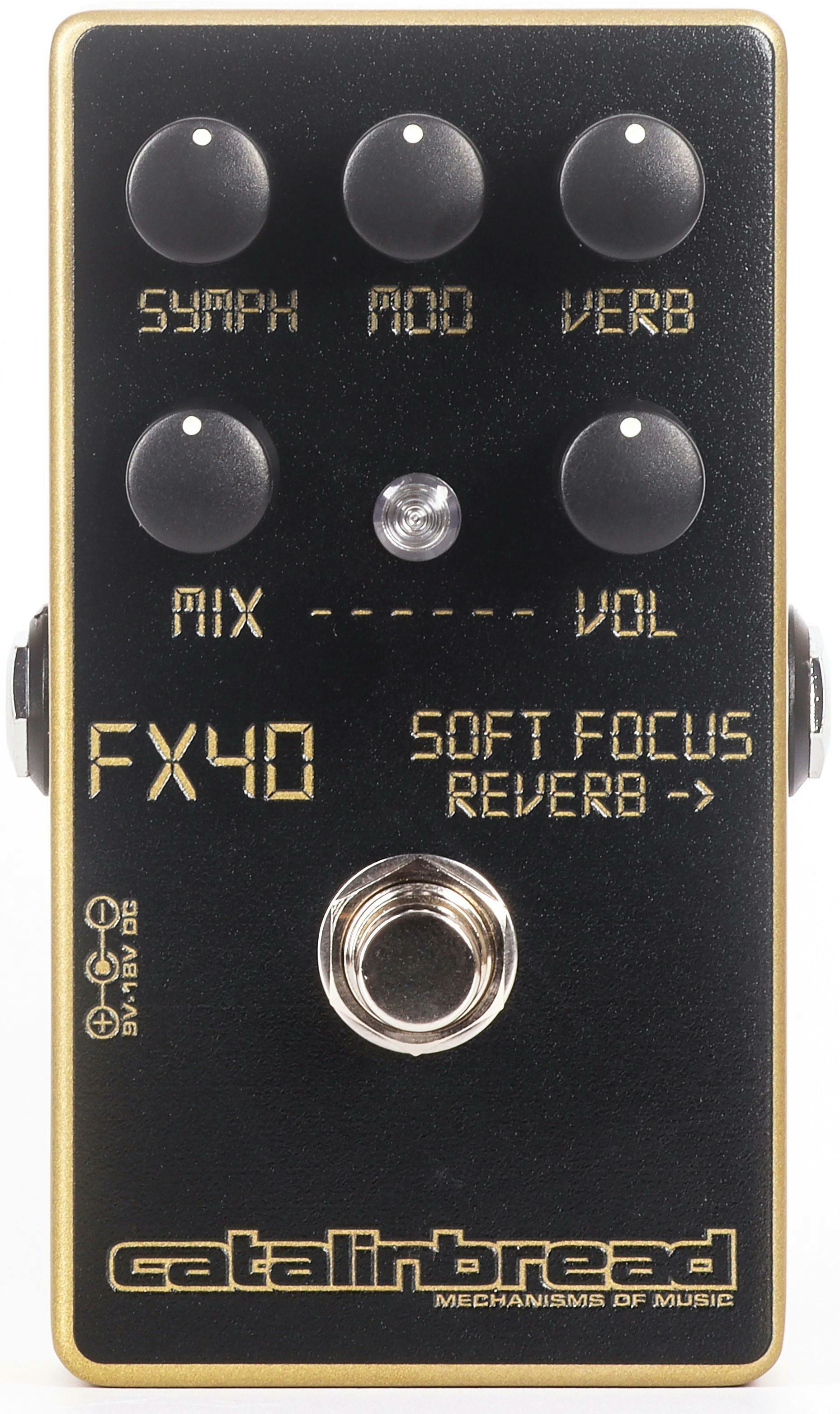 Catalinbread Soft Focus Gold - Pedal de reverb / delay / eco - Main picture