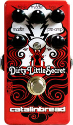 Pedal overdrive / distorsión / fuzz Catalinbread Dirty Little Secret Red