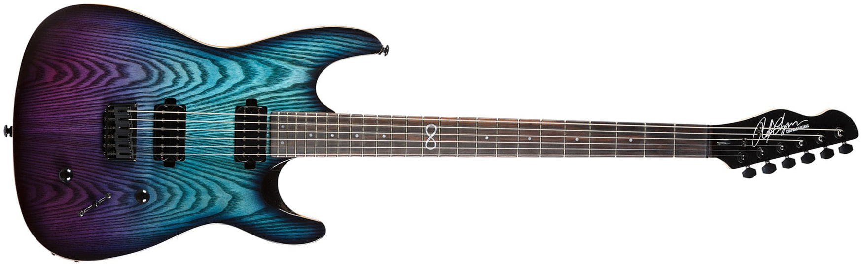 Chapman Guitars Ml1 Modern Baritone Standard V2 Ht Hh Eb - Abyss - Guitarra eléctrica barítono - Main picture