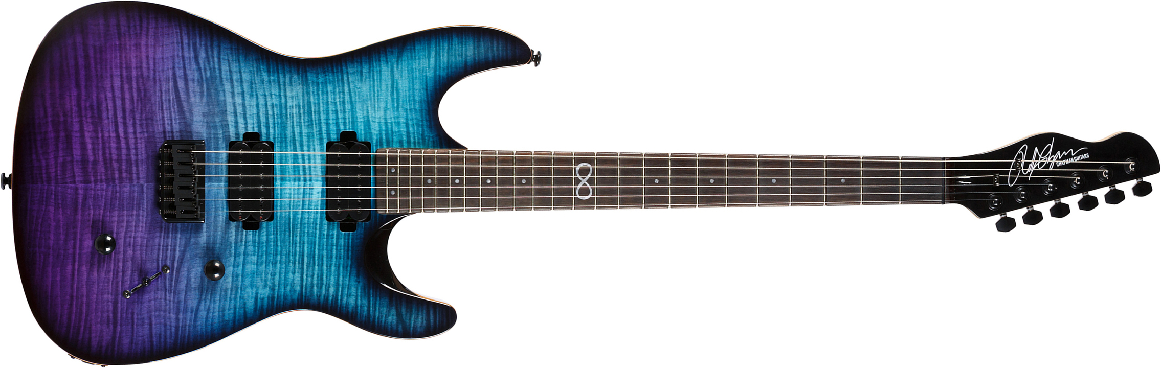 Chapman Guitars Ml1 Modern Standard V2 Hh Ht Eb - Abyss - Guitarra eléctrica de doble corte - Main picture