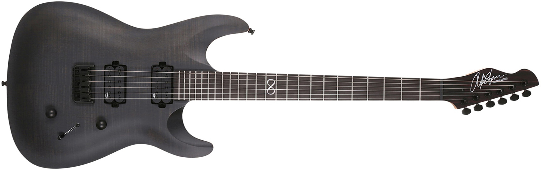 Chapman Guitars Ml1 Pro Modern Hh Ht Eb - Lunar Satin - Guitarra eléctrica con forma de str. - Main picture