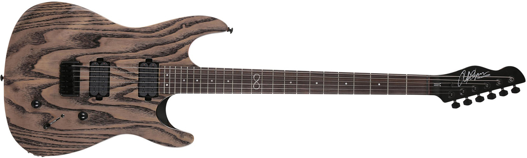 Chapman Guitars Ml1 Standard Modern V2 Baritone Hh Ht Eb - Graphite - Guitarra eléctrica barítono - Main picture