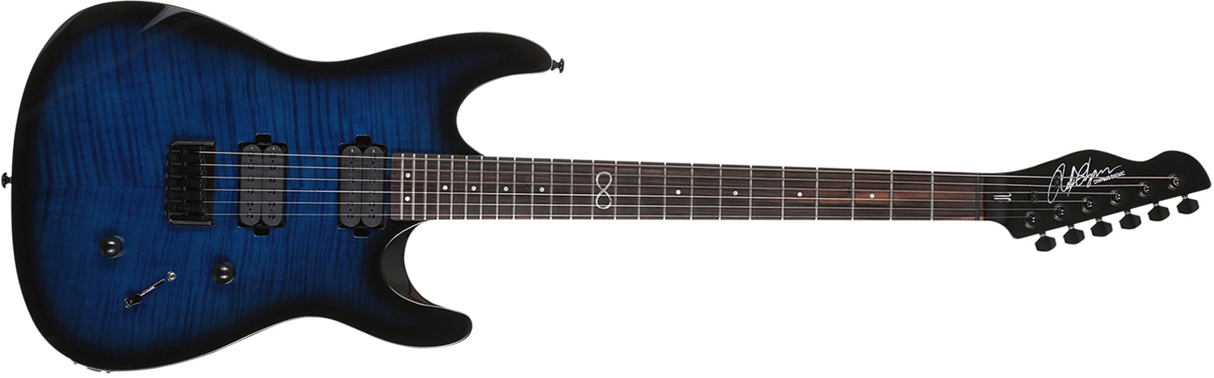 Chapman Guitars Ml1 Standard Modern V2 Hh Ht Eb - Midnight Sky - Guitarra eléctrica con forma de str. - Main picture