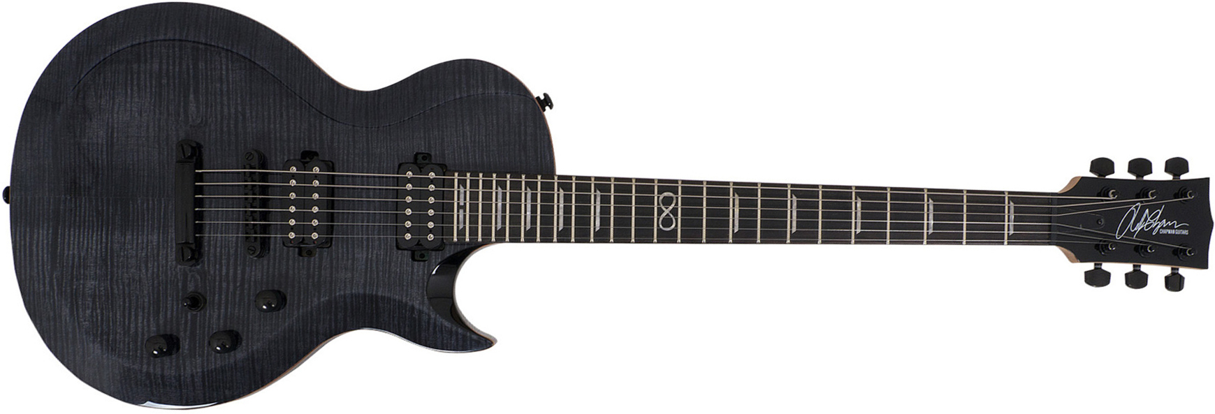 Chapman Guitars Ml2 Standard Modern V2 Hh Ht Eb - Lunar - Guitarra eléctrica de corte único. - Main picture