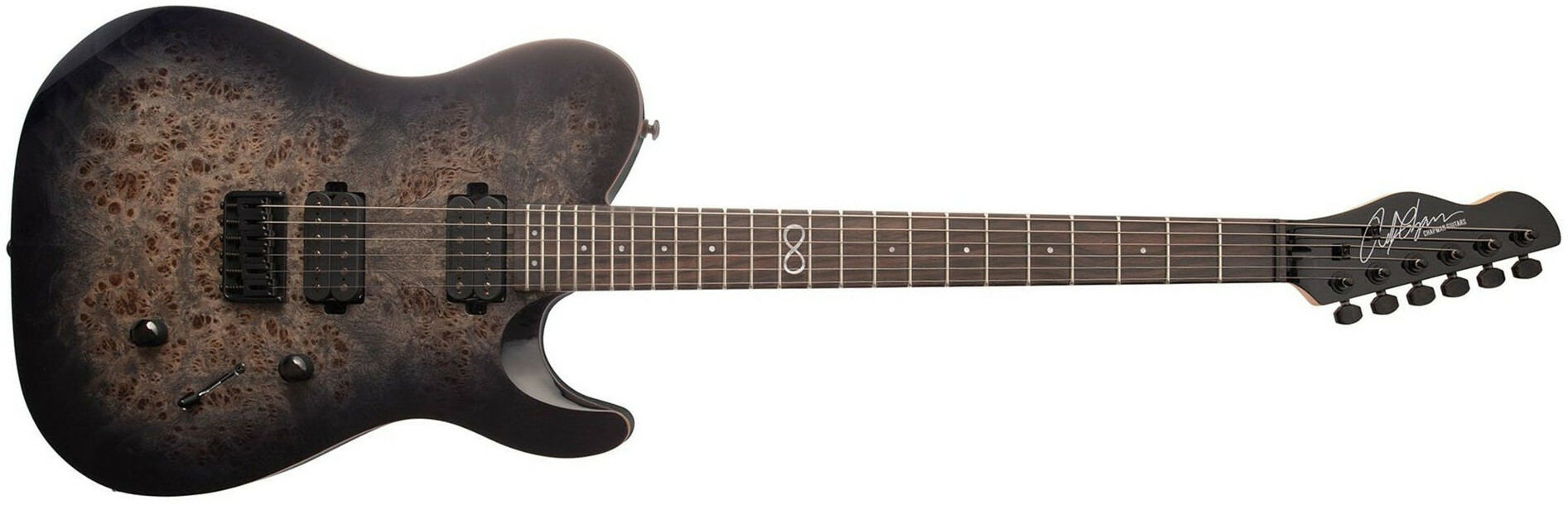Chapman Guitars Ml3 Modern Limited Edition Standard 2h Ht Eb - Storm Burst - Guitarra eléctrica con forma de tel - Main picture