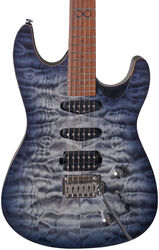 Guitarra eléctrica con forma de str. Chapman guitars Standard ML1 Hybrid - Sarsen stone black