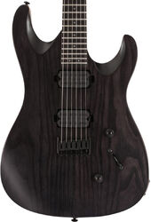 Guitarra eléctrica con forma de str. Chapman guitars Standard ML1 Modern 2022 - Slate black satin 
