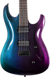 Guitarra eléctrica con forma de str. Chapman guitars Pro ML1 Modern - Morpheus purple flip