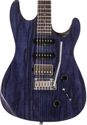 Guitarra eléctrica con forma de str. Chapman guitars Standard ML1 X 2022 - Trans deep blue 