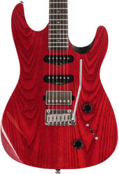 Guitarra eléctrica con forma de str. Chapman guitars Standard ML1 X 2022 - Trans deep red 