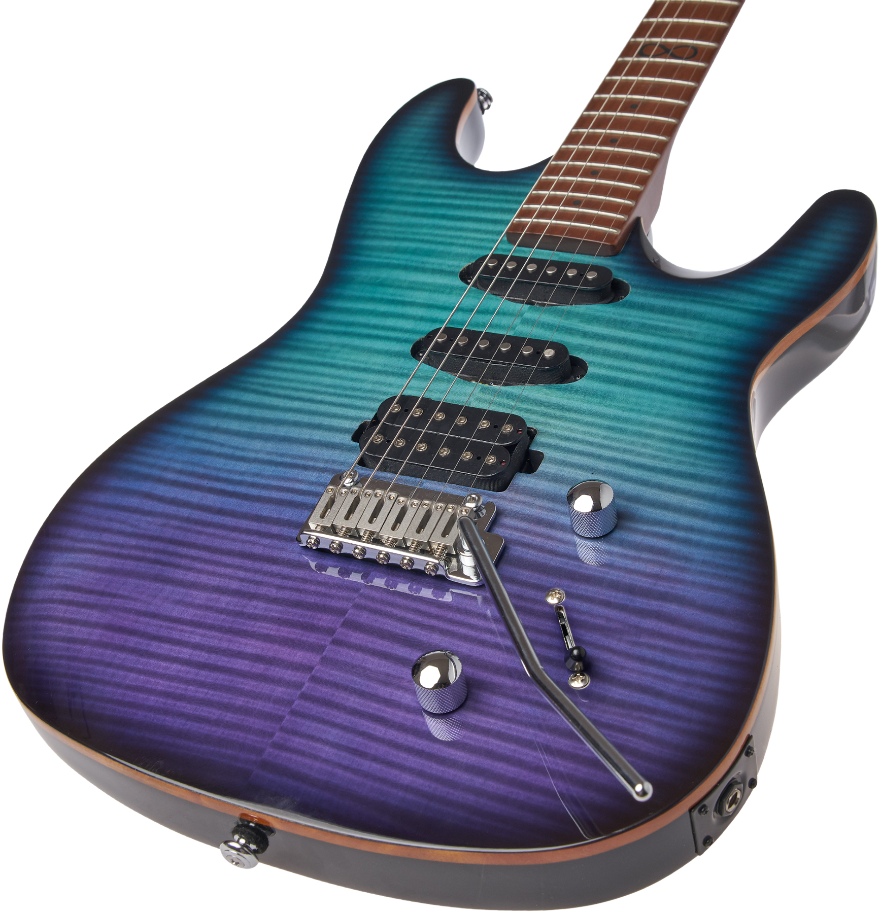 Chapman Guitars Ml1 Hybrid Standard Hss Trem Mn - Abyss - Guitarra eléctrica con forma de str. - Variation 2