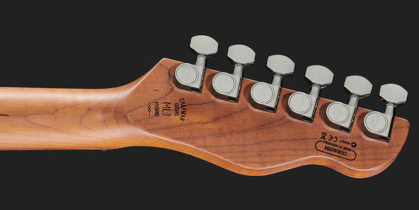Chapman Guitars Ml1 Hybrid Standard Hss Trem Mn - Sarsen Stone Black - Guitarra eléctrica con forma de str. - Variation 4
