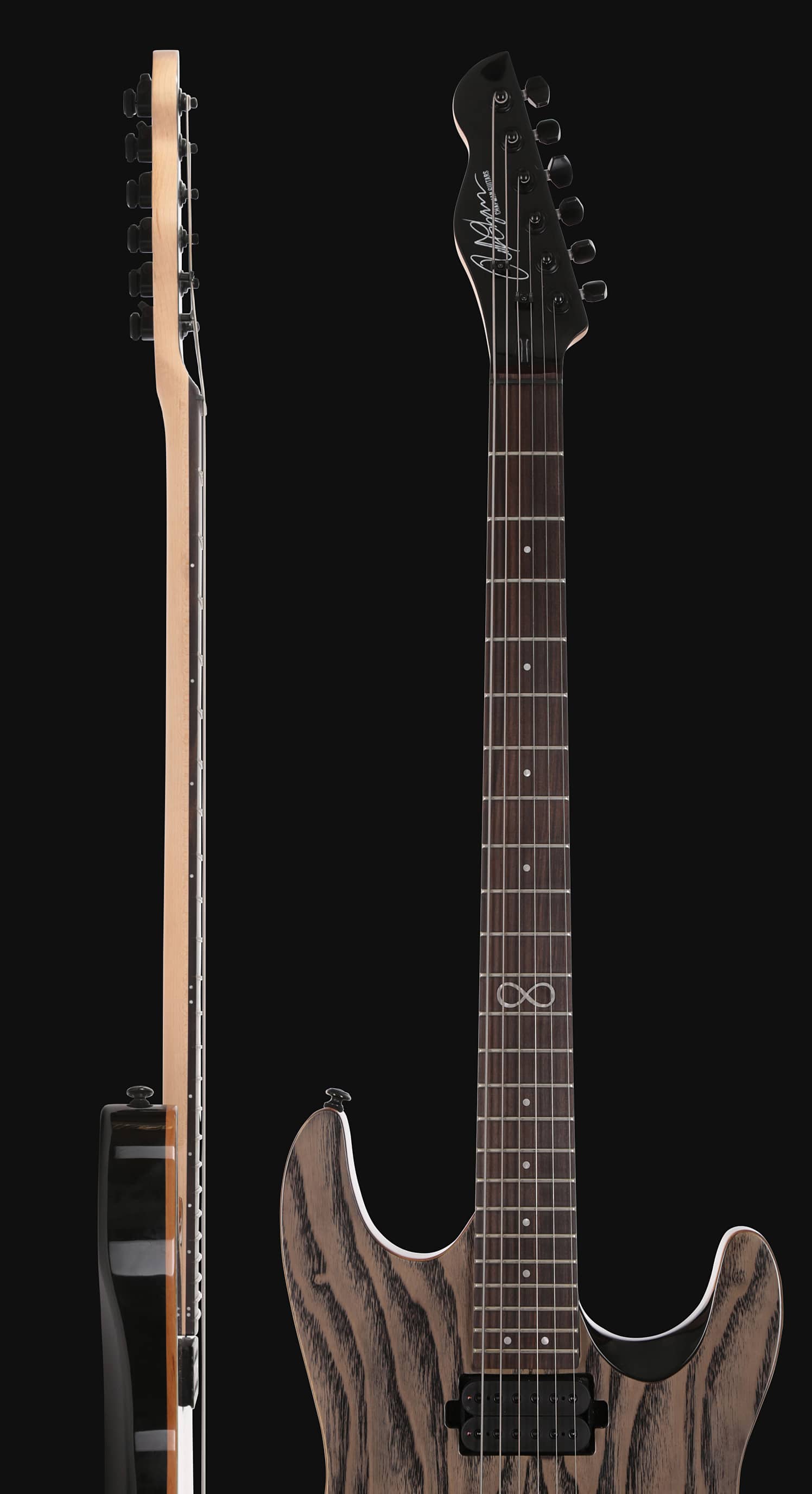 Chapman Guitars Ml1 Standard Modern V2 Baritone Hh Ht Eb - Graphite - Guitarra eléctrica barítono - Variation 3