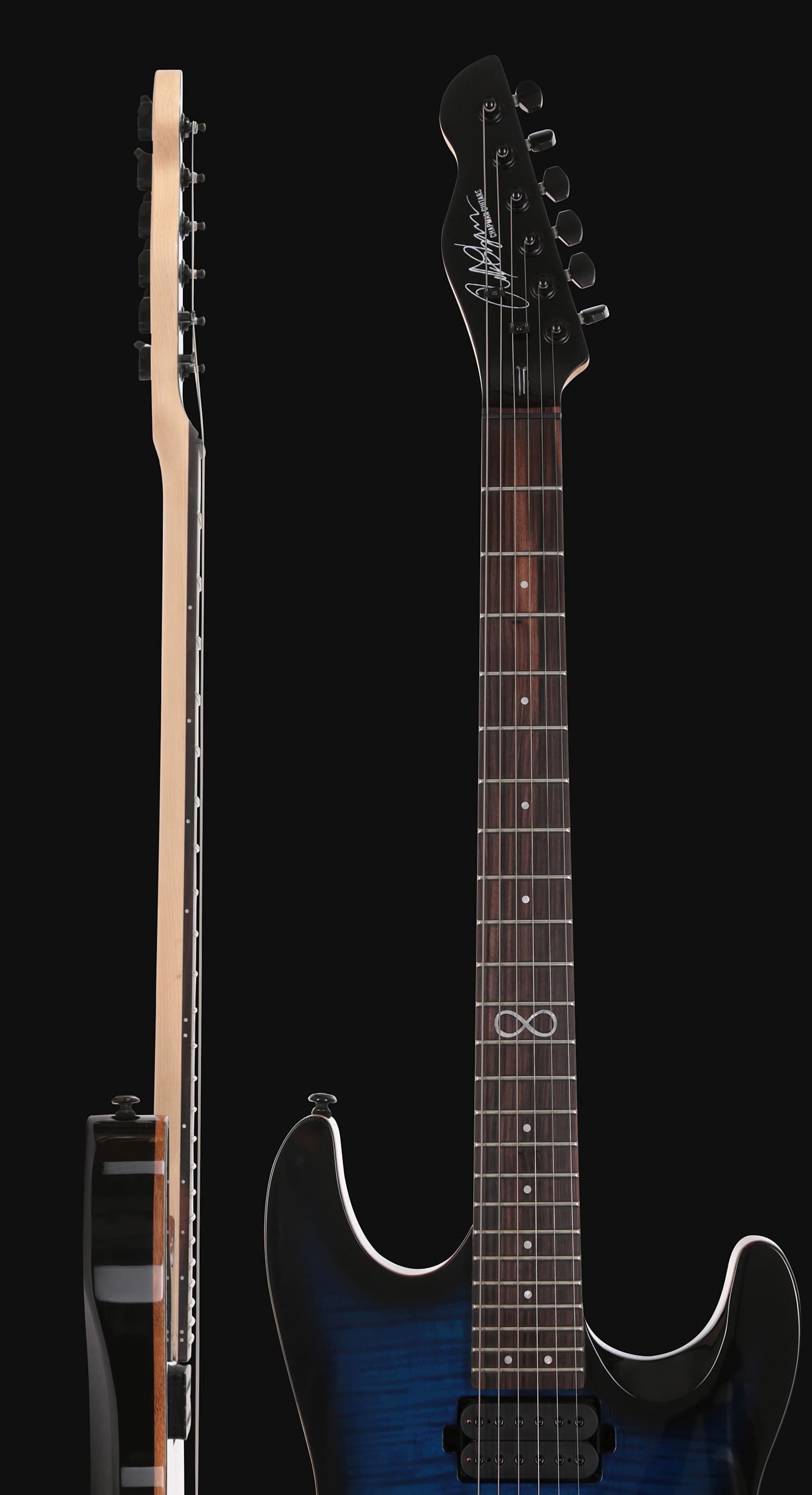 Chapman Guitars Ml1 Standard Modern V2 Hh Ht Eb - Midnight Sky - Guitarra eléctrica con forma de str. - Variation 3