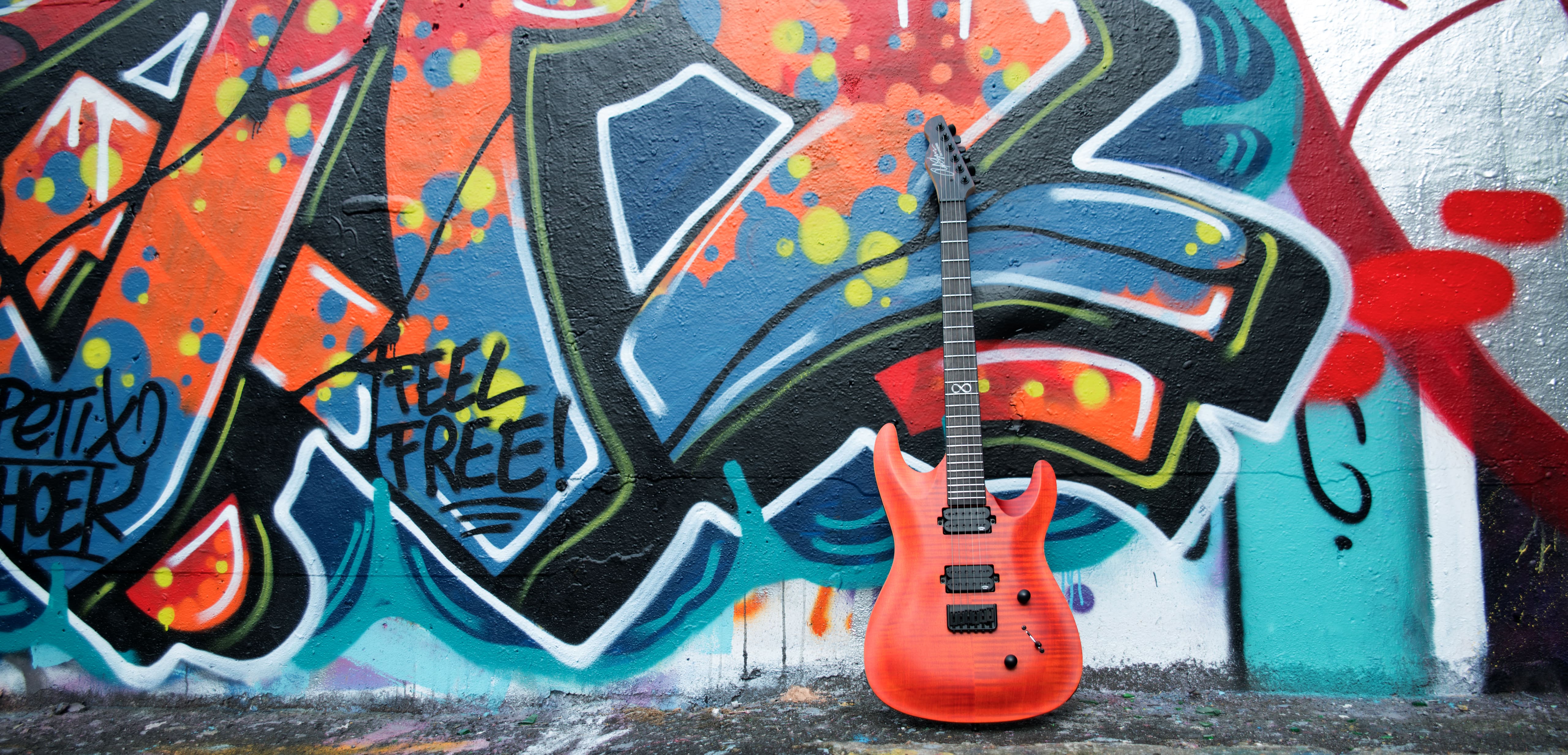 Chapman Guitars Ml1 Pro Modern Hh Ht Eb - Sun Satin - Guitarra eléctrica con forma de str. - Variation 4