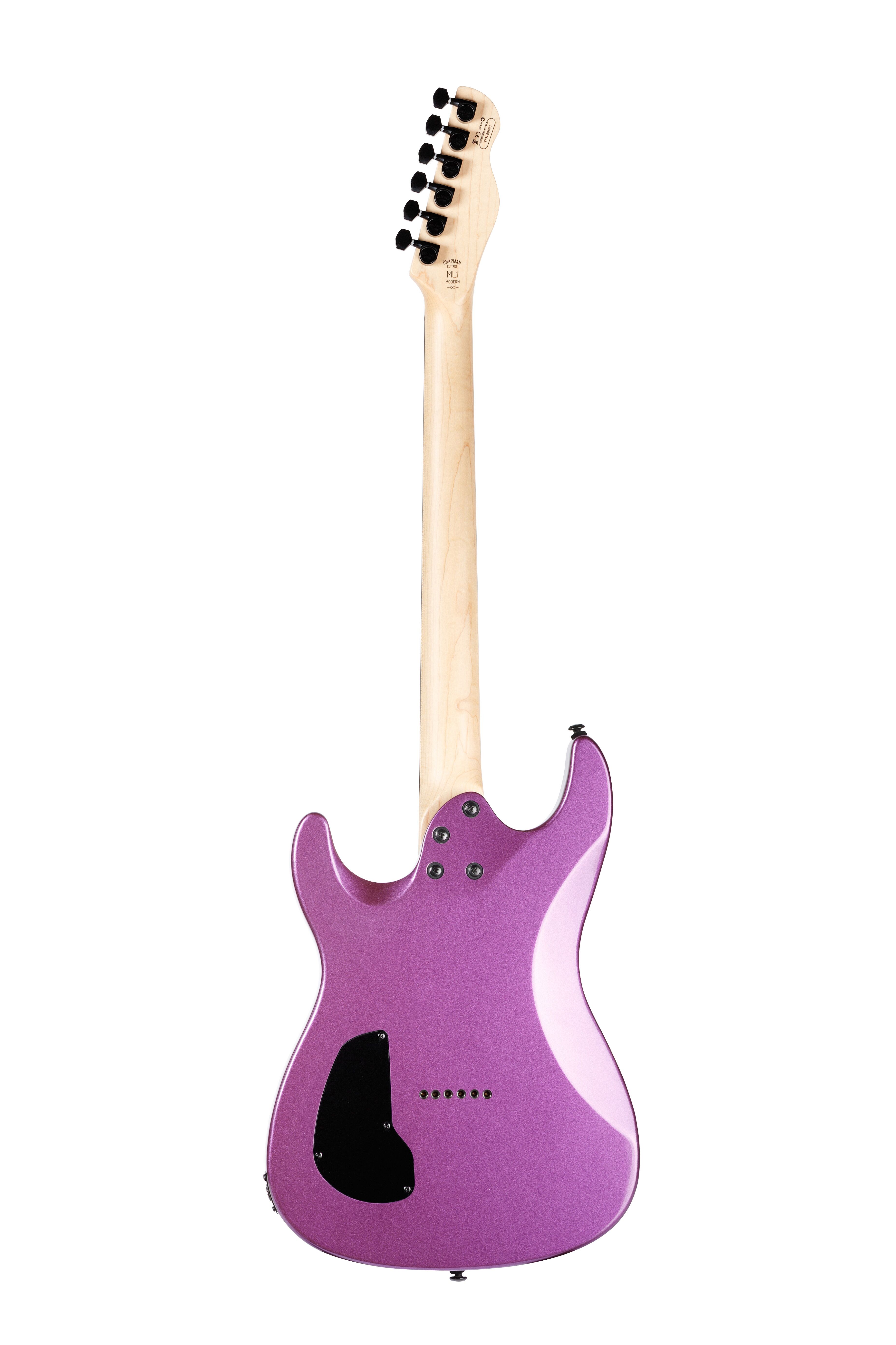 Chapman Guitars Ml1 Standard Modern V2 Hh Ht Eb - Tyrian - Guitarra eléctrica con forma de str. - Variation 1